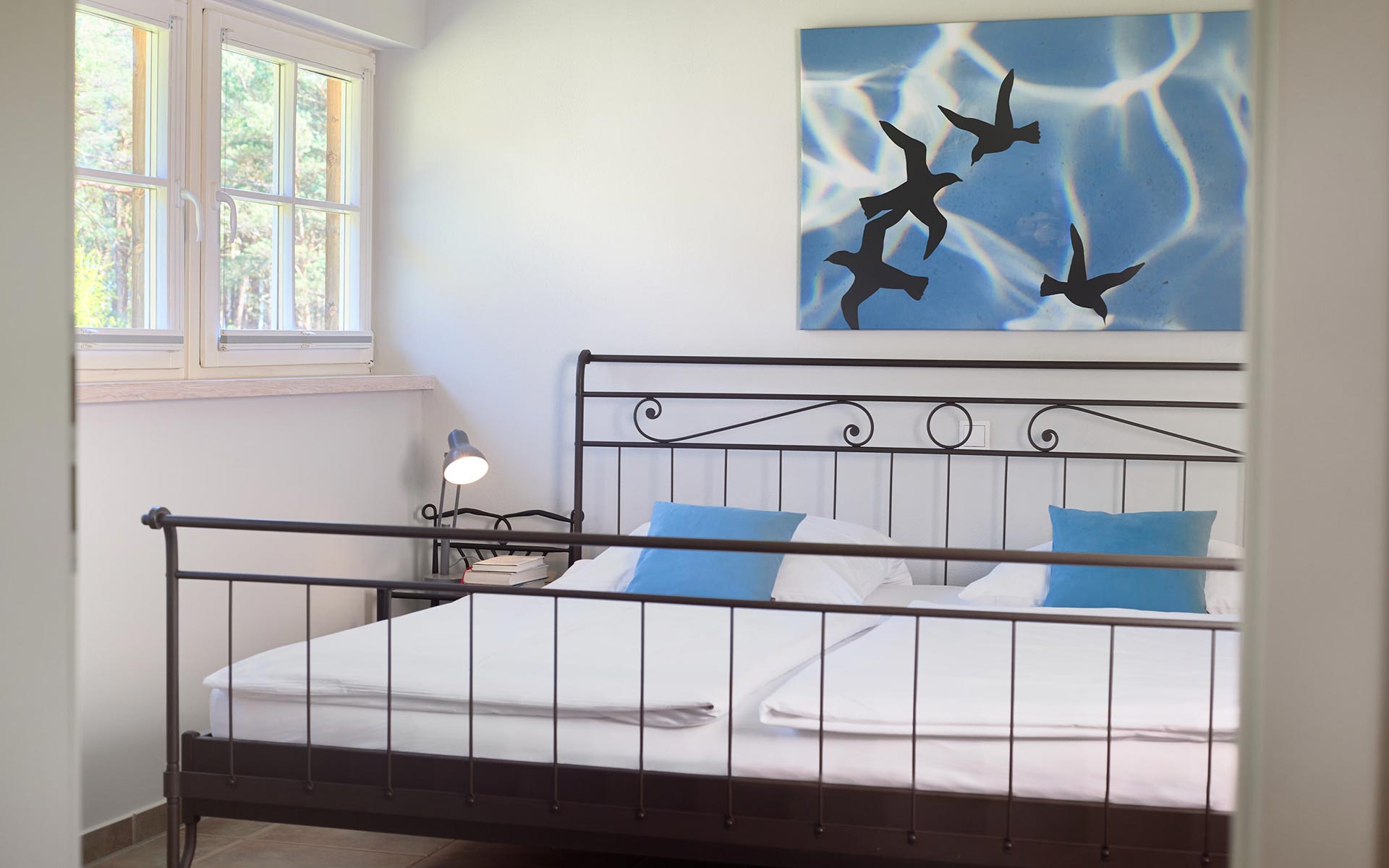 Schlafzimmer Sommerhaus Thiessow